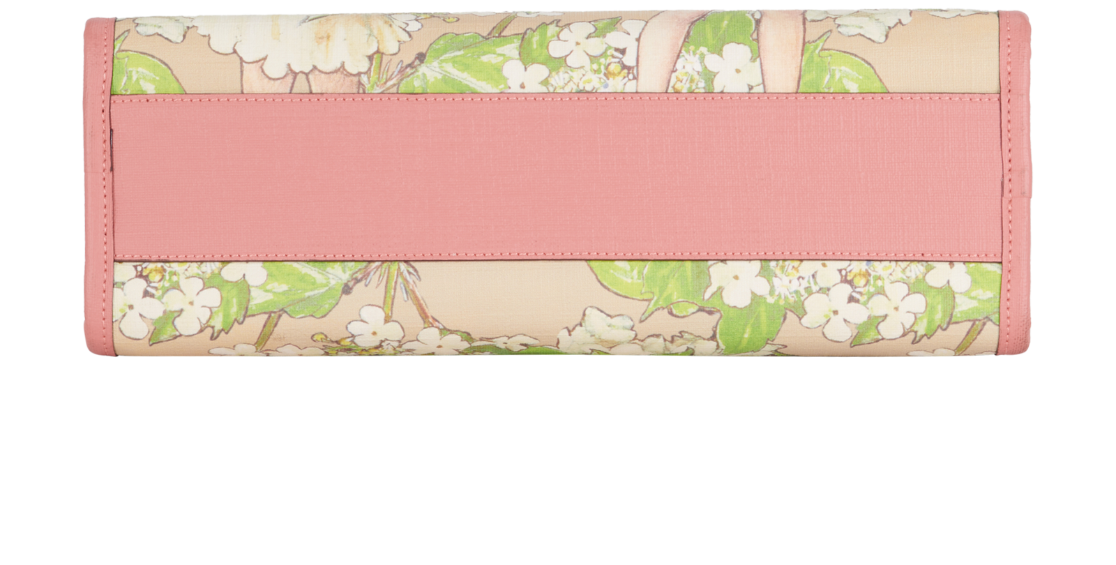 Fairy Print Tote, &pound;450, Handbags, Cream/Pink, Canvas, Top view